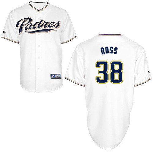 Tyson Ross #38 Youth Baseball Jersey-San Diego Padres Authentic Home White Cool Base MLB Jersey